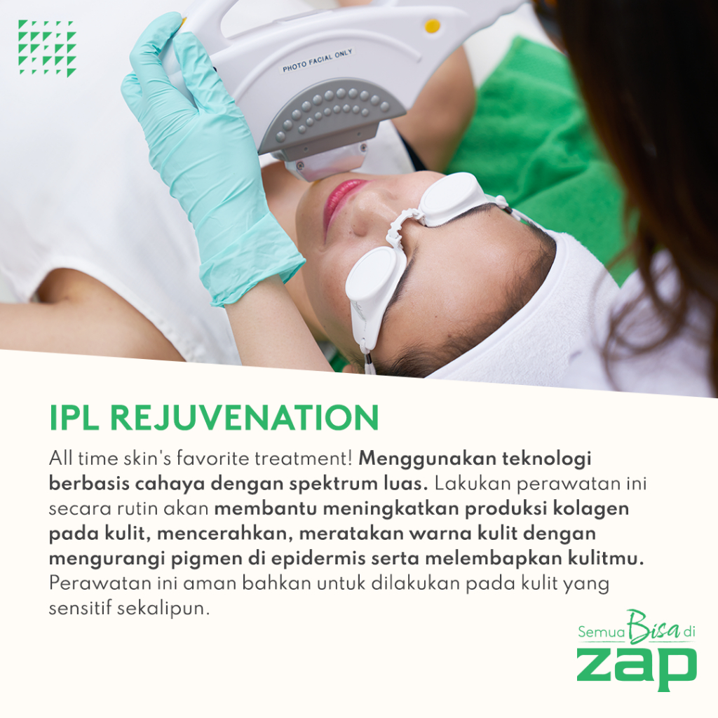 IPL Rejuvenation Double (250 shot) + Peeling Acne + Oxy Infusion