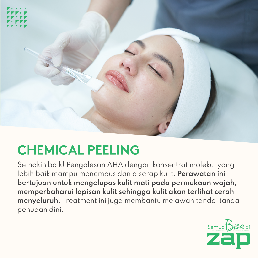 Facial Ekstraksi Essential (Acne) + IPL Rejuvenation Double Acne (250 shot) + Peeling Acne + Oxy Infusion Acne + Pharma Cream Acne + Juva by ZAP Pimple Punch 10ml