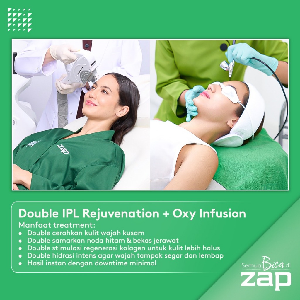 Double IPL Rejuvenation (250 Shots) + Oxy Infusion