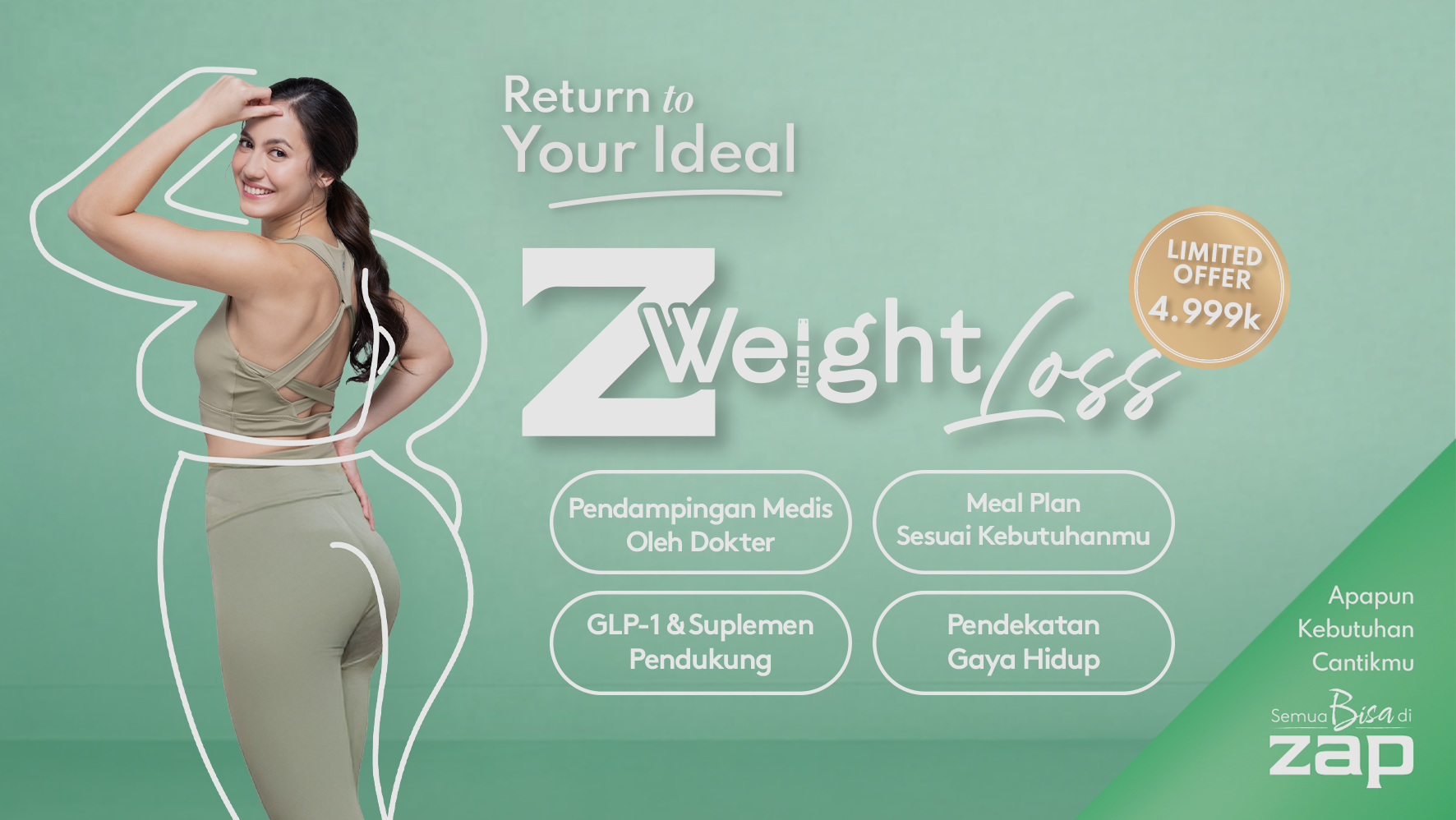 ZAP Perkenalkan Pendekatan Beauty Longevity Lewat Z-Weight Loss: Program Berbasis Medis di Tengah Tren GLP-1 untuk Hidup yang Lebih Sehat