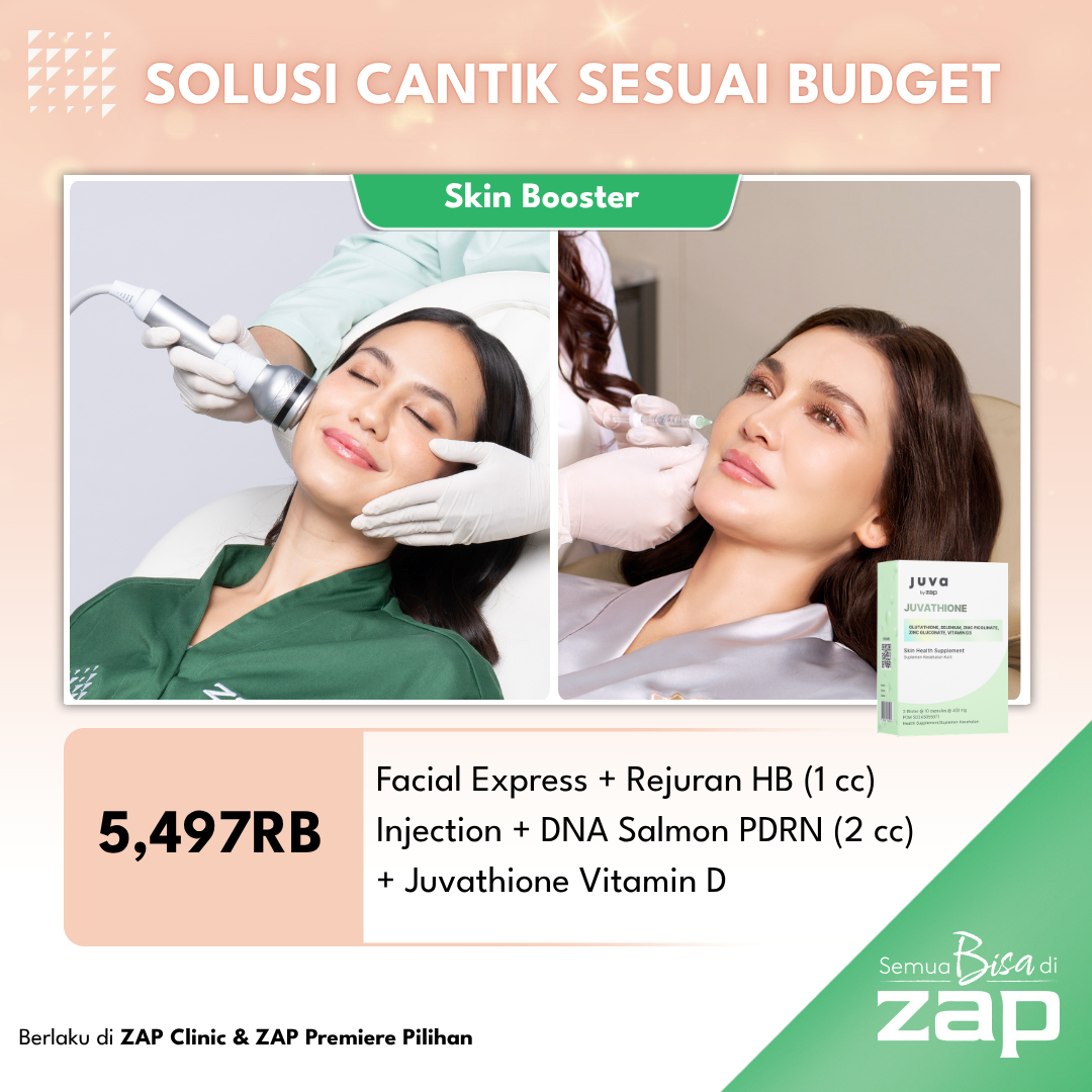 Facial Express + Rejuran HB (1 cc) Injection + DNA Salmon PDRN (2 cc) + Juva by ZAP Juvathione with Vitamin D