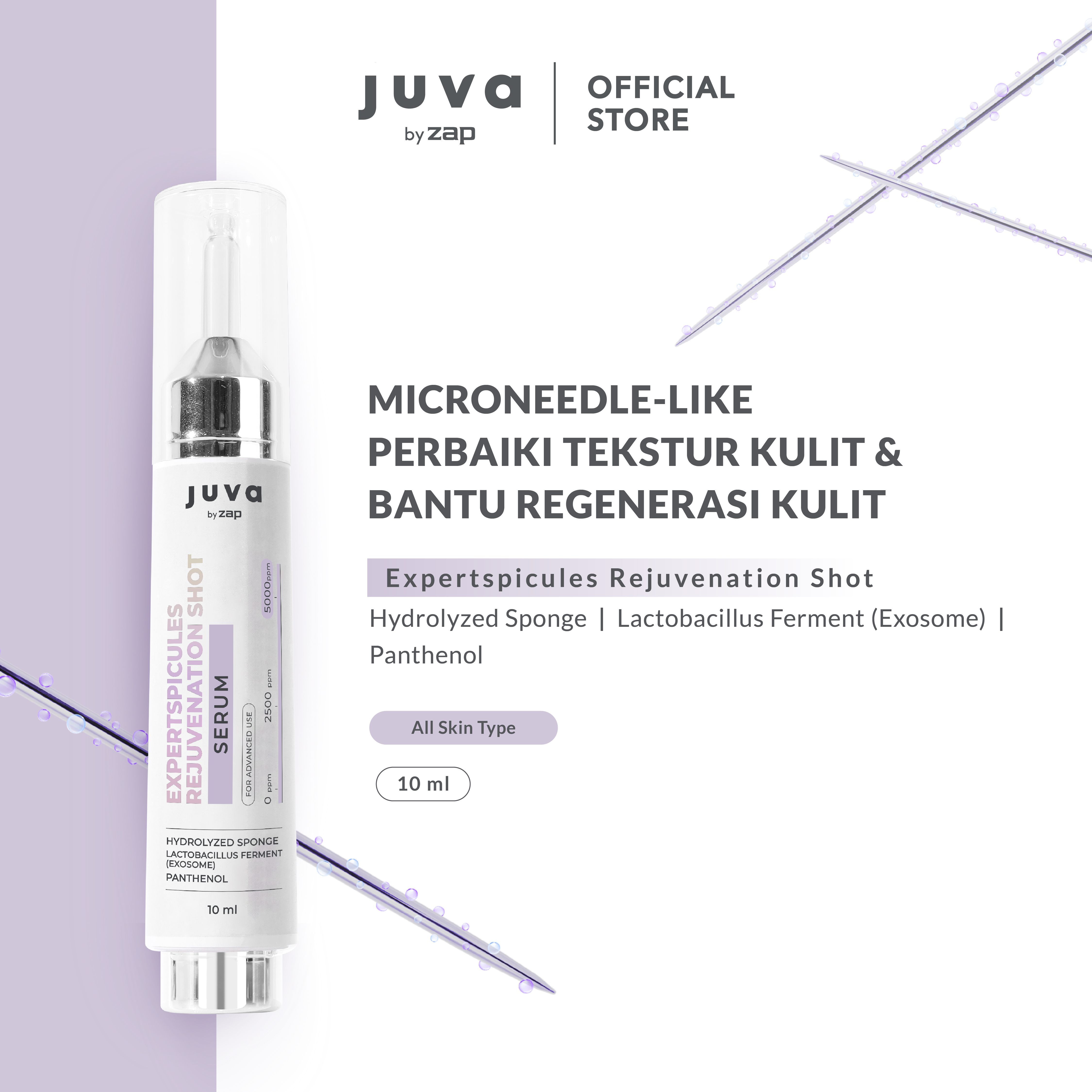 Expertspicules Rejuvenation Shot Serum 10 ml