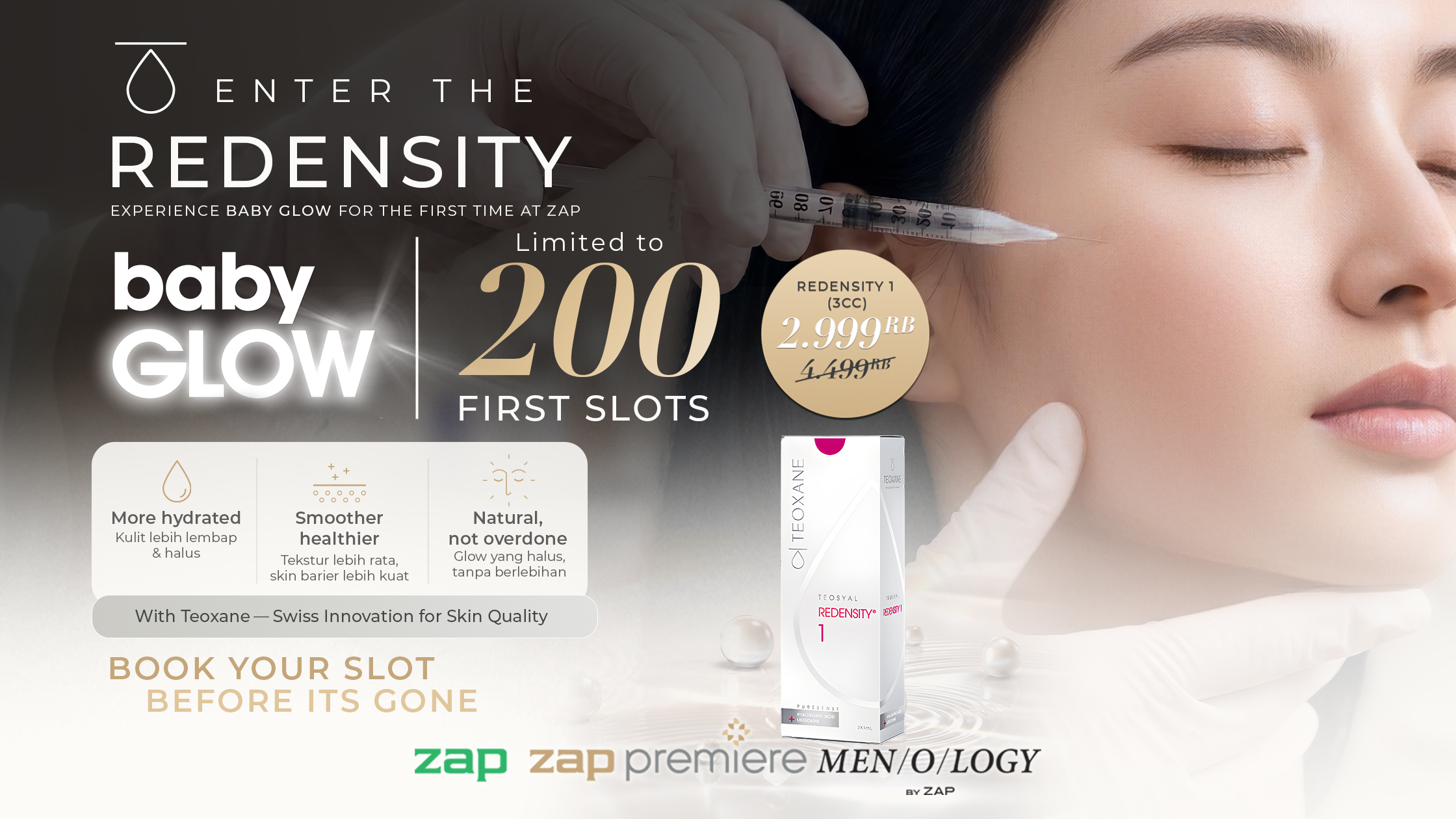 Hanya 200 Slot Pertama! Experience Baby Glow with Redensity ✨