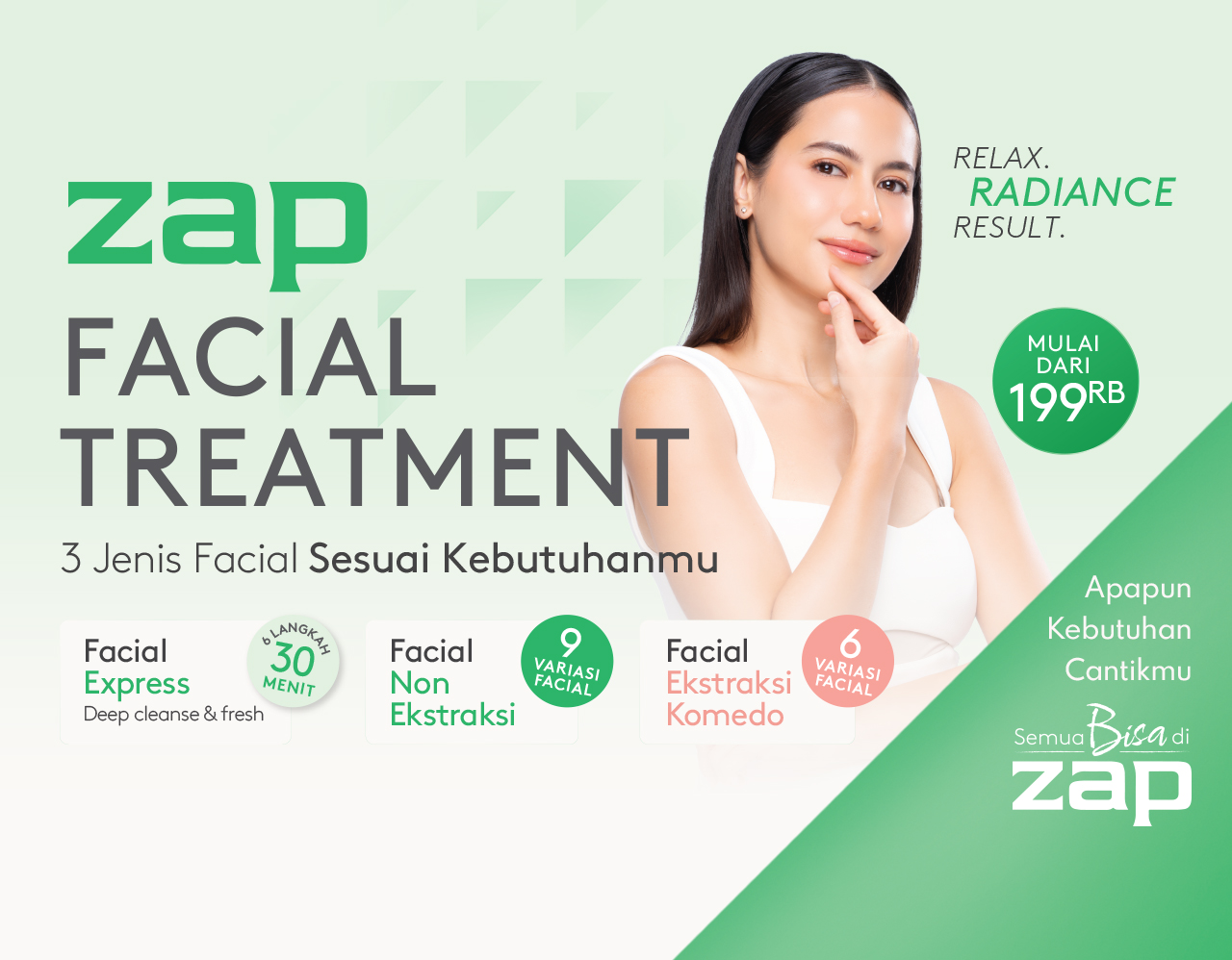 ZAP Facial Treatment