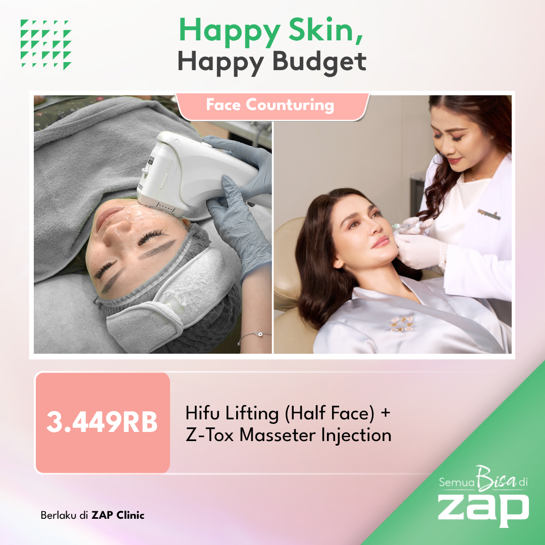 Hifu Lifting (Half Face) + Z-Tox Masseter Injection