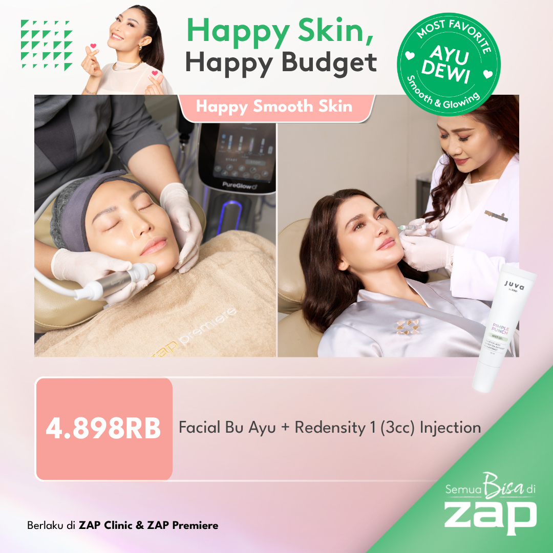 Facial Bu Ayu + Redensity 1 (3cc) Injection