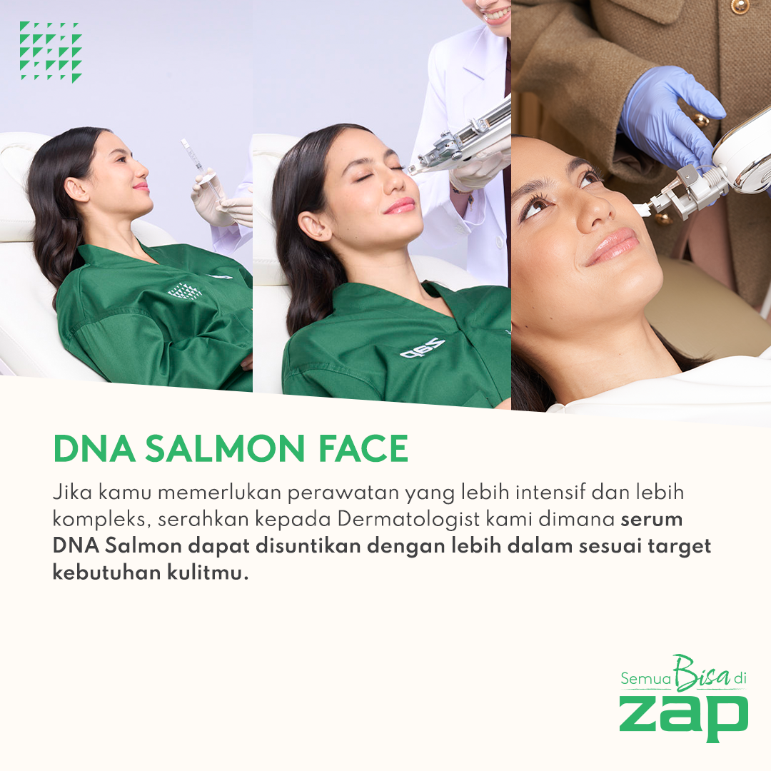 Facial Express + Rejuran Healer (2 cc) Injection + DNA Salmon PDRN (2 cc) + Juva by ZAP Juvathione with Vitamin D + Free Invitation ZAP Fest