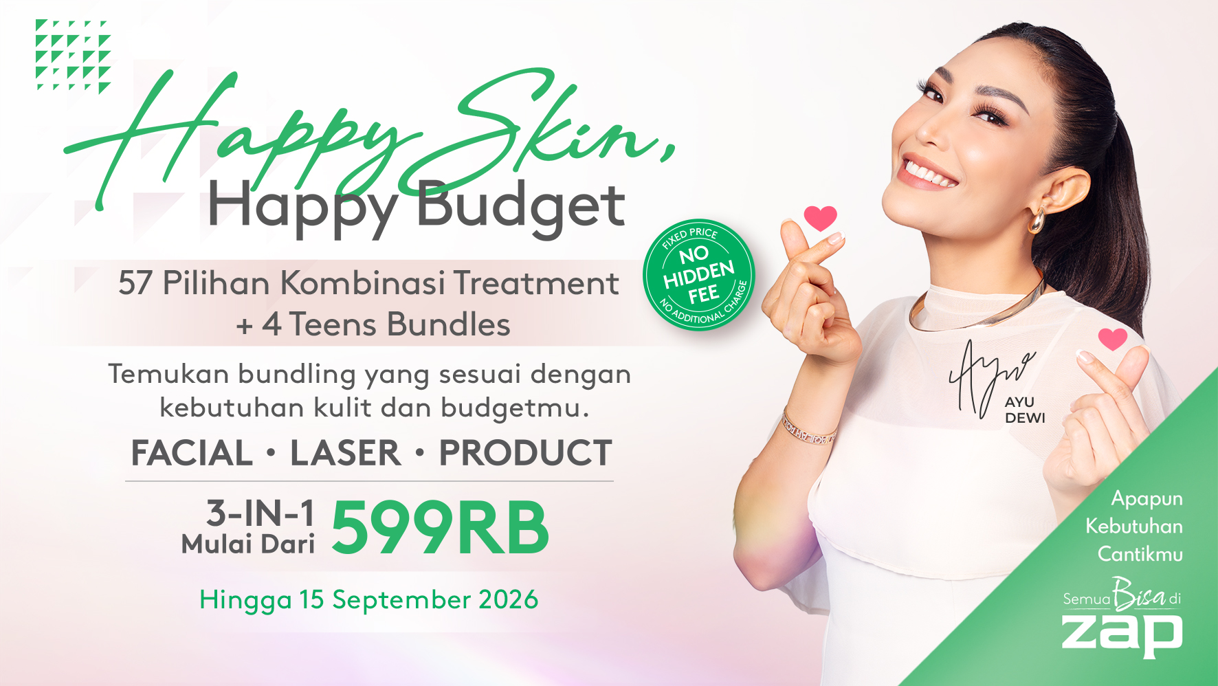 Happy Skin, Happy Budget di ZAP